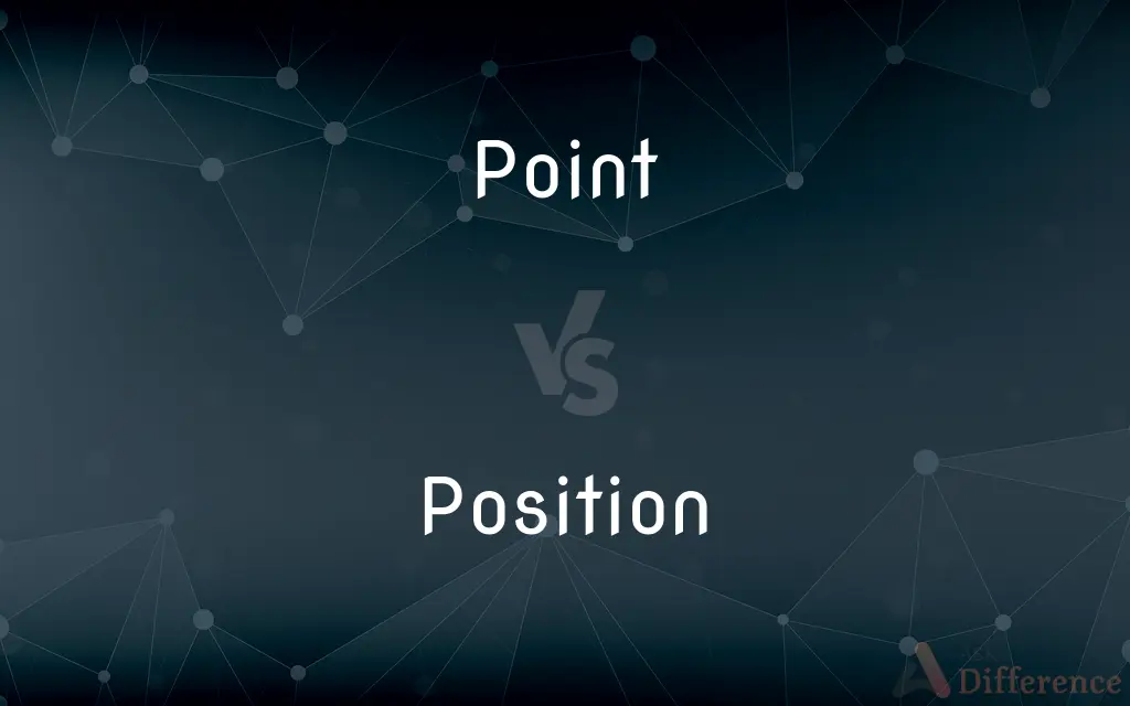 Point vs. Position — What's the Difference?