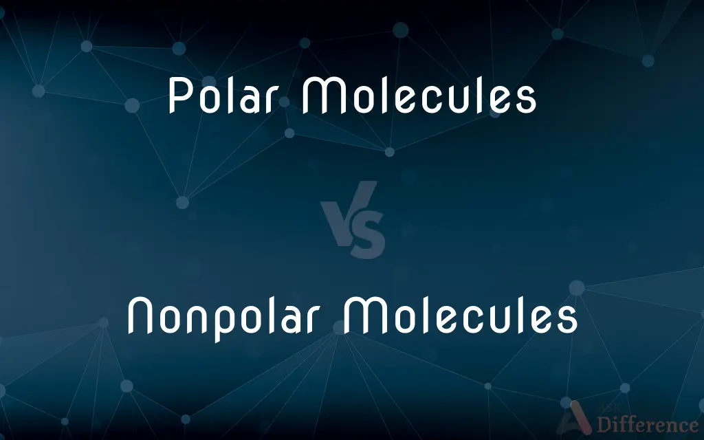Polar Molecules vs. Nonpolar Molecules — What's the Difference?