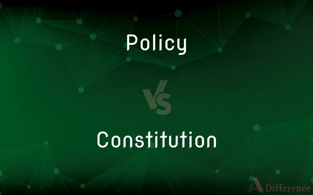 Policy vs. Constitution — What's the Difference?