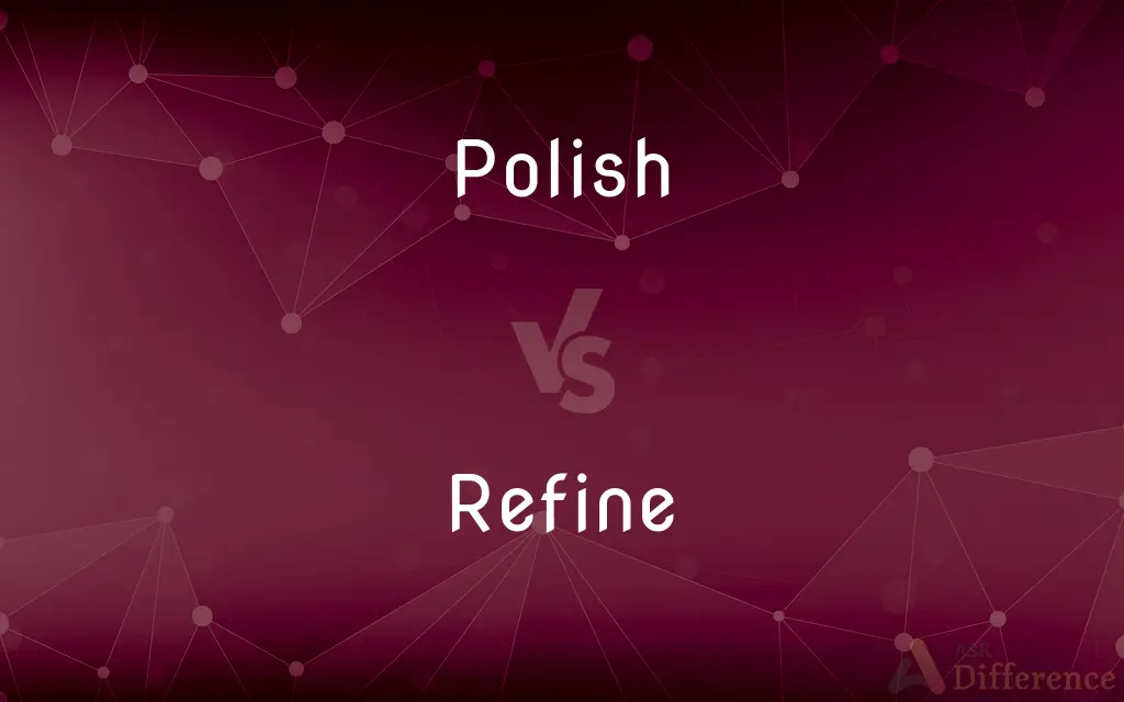 Polish vs. Refine — What's the Difference?