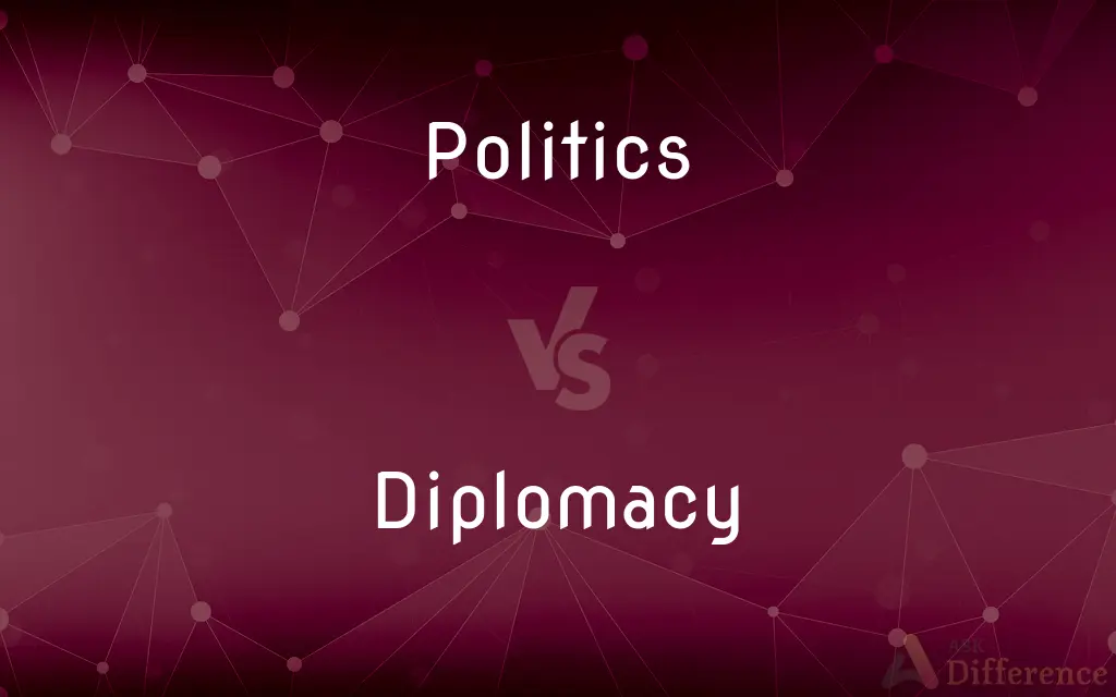 Politics vs. Diplomacy — What's the Difference?