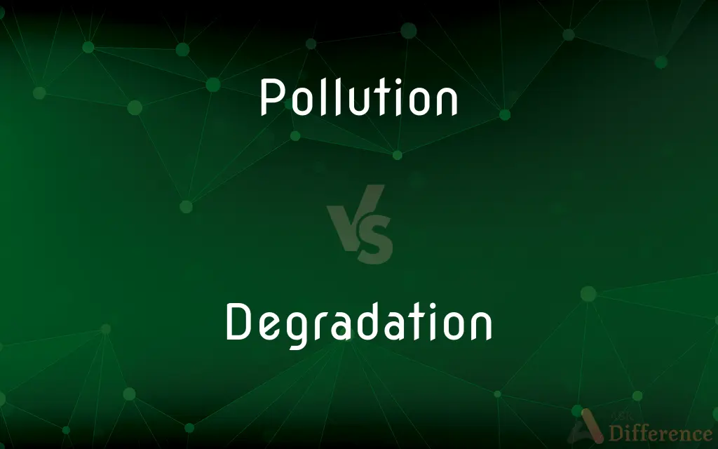 Pollution vs. Degradation — What's the Difference?