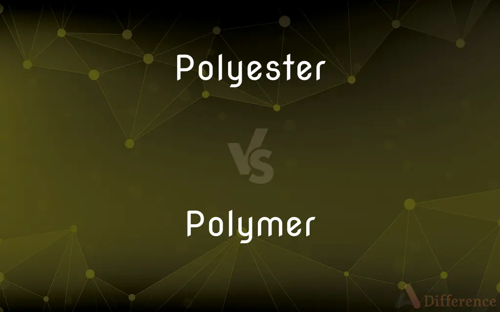 Polyester vs. Polymer — What's the Difference?