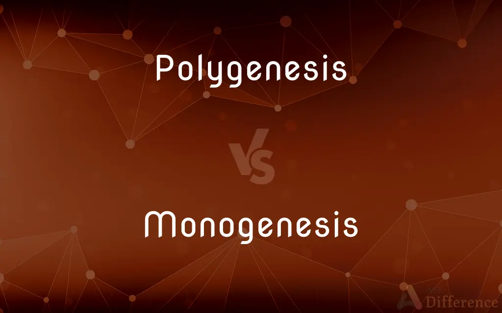Polygenesis vs. Monogenesis — What's the Difference?