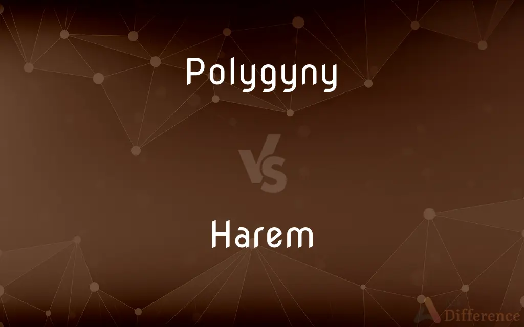 Polygyny vs. Harem — What's the Difference?