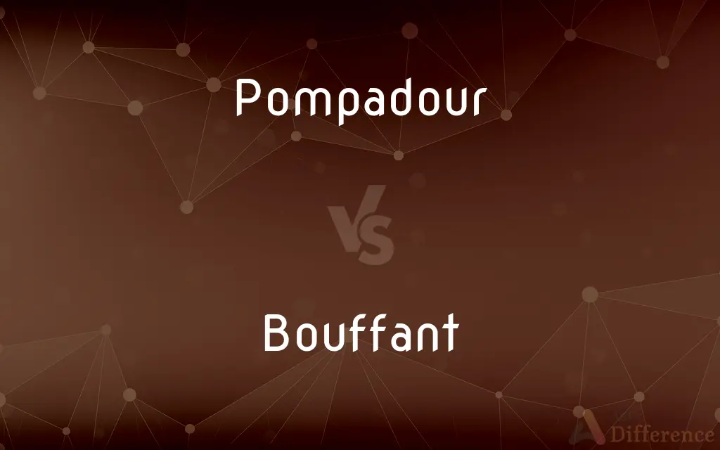 Pompadour vs. Bouffant — What's the Difference?
