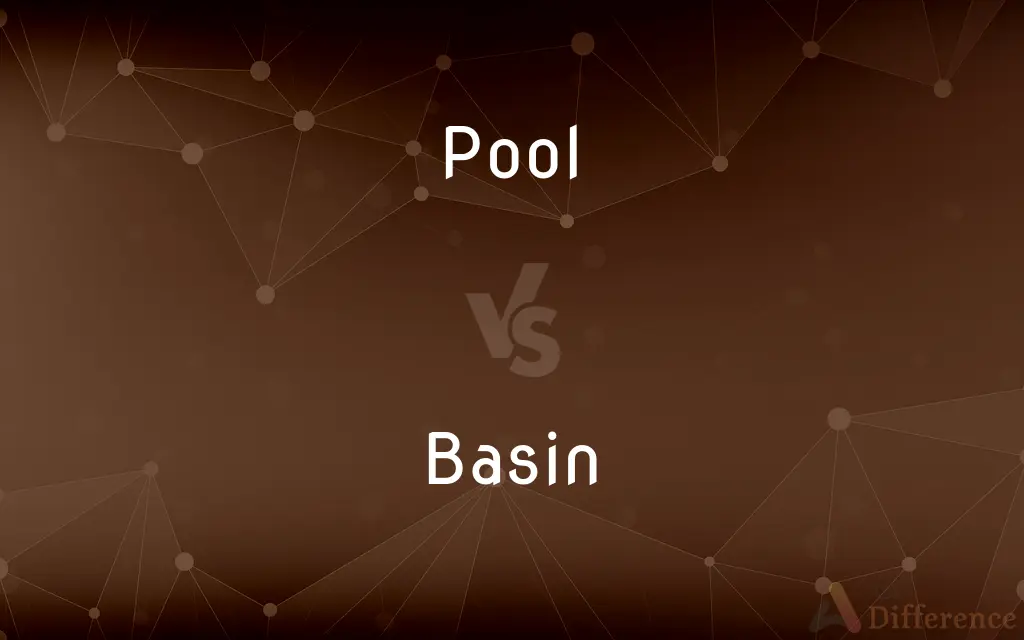 Pool vs. Basin — What's the Difference?