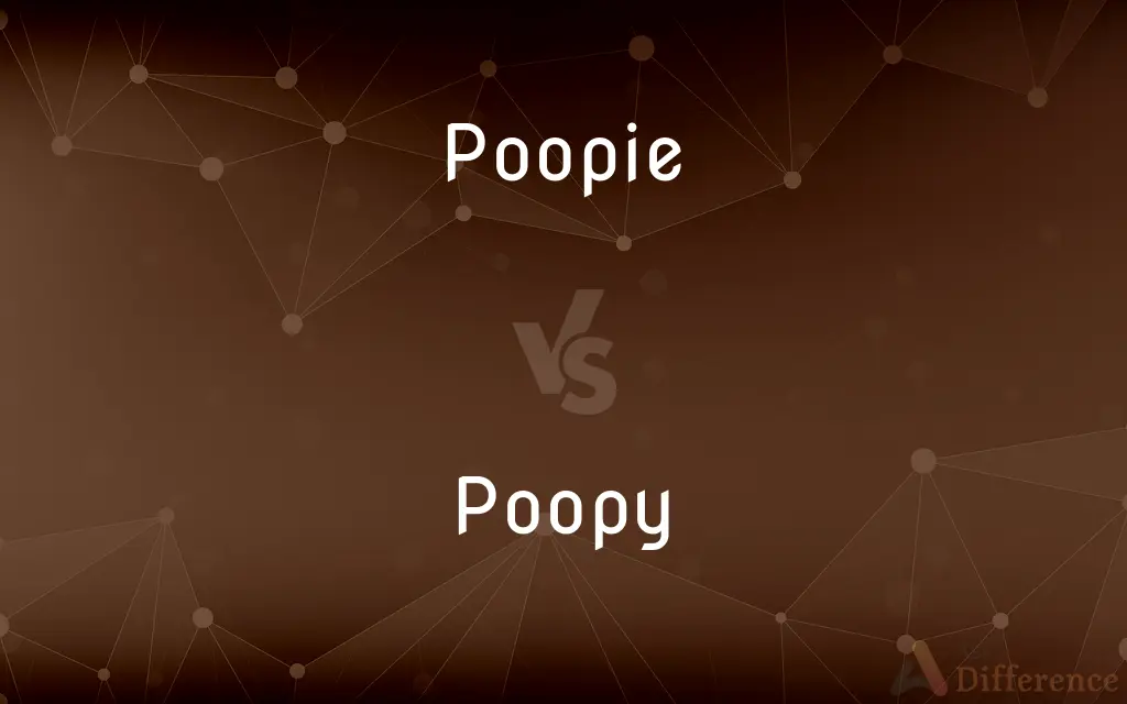 Poopie vs. Poopy — What's the Difference?