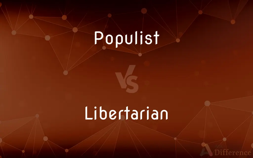 Populist vs. Libertarian — What's the Difference?