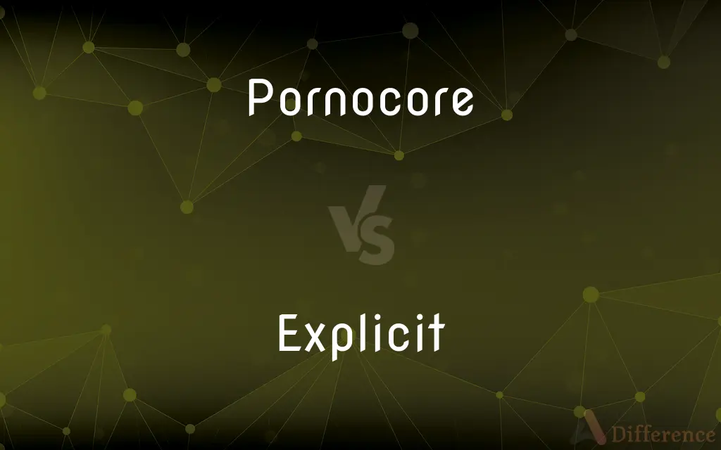 Pornocore vs. Explicit — What's the Difference?
