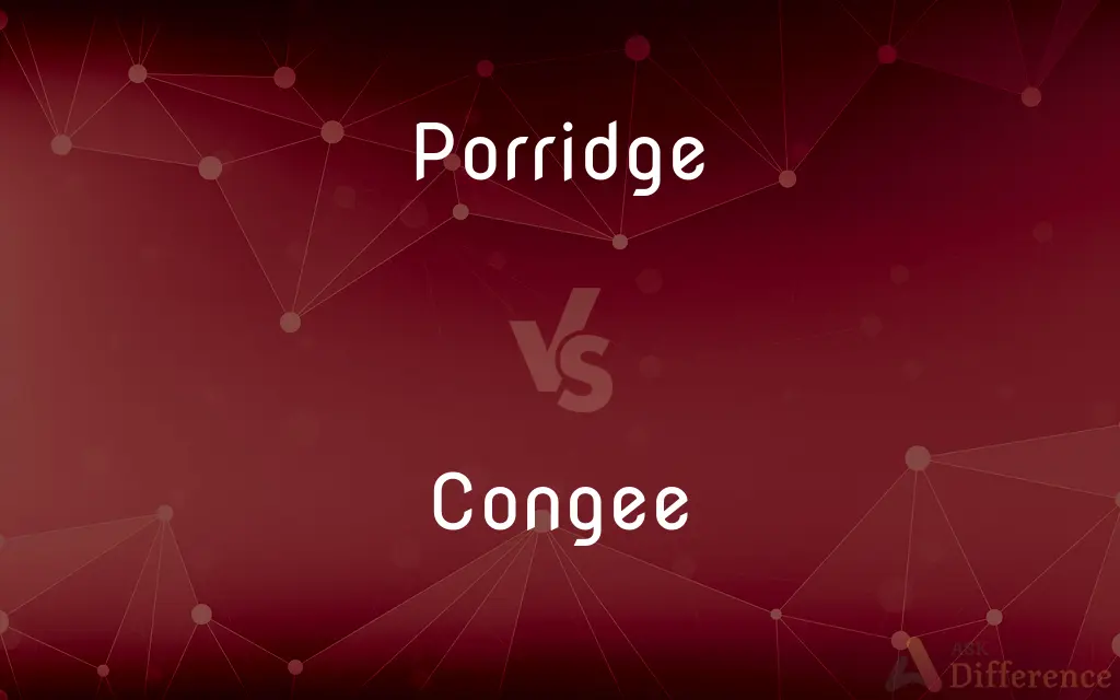 Porridge vs. Congee — What's the Difference?