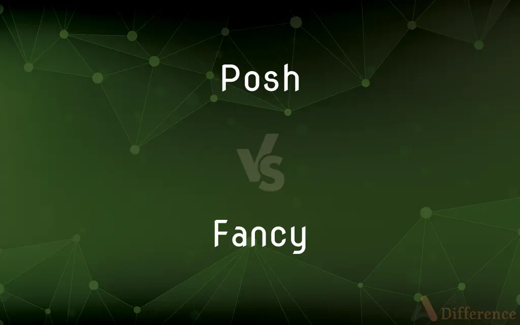 Posh vs. Fancy — What's the Difference?