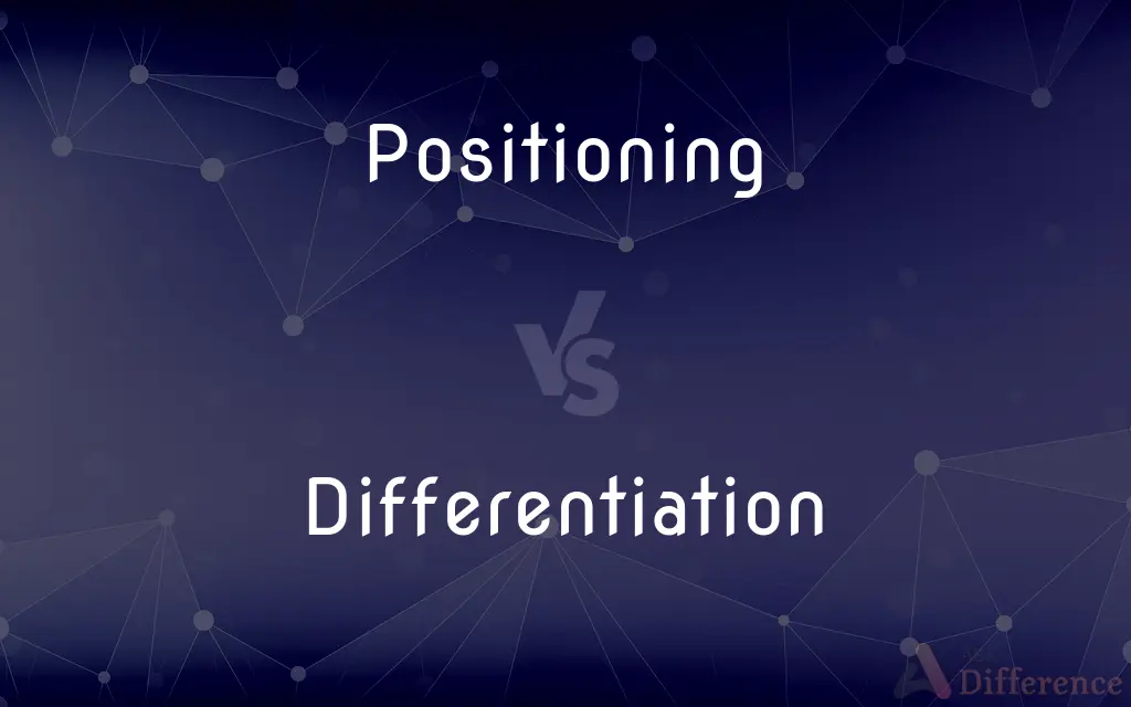Positioning vs. Differentiation — What's the Difference?