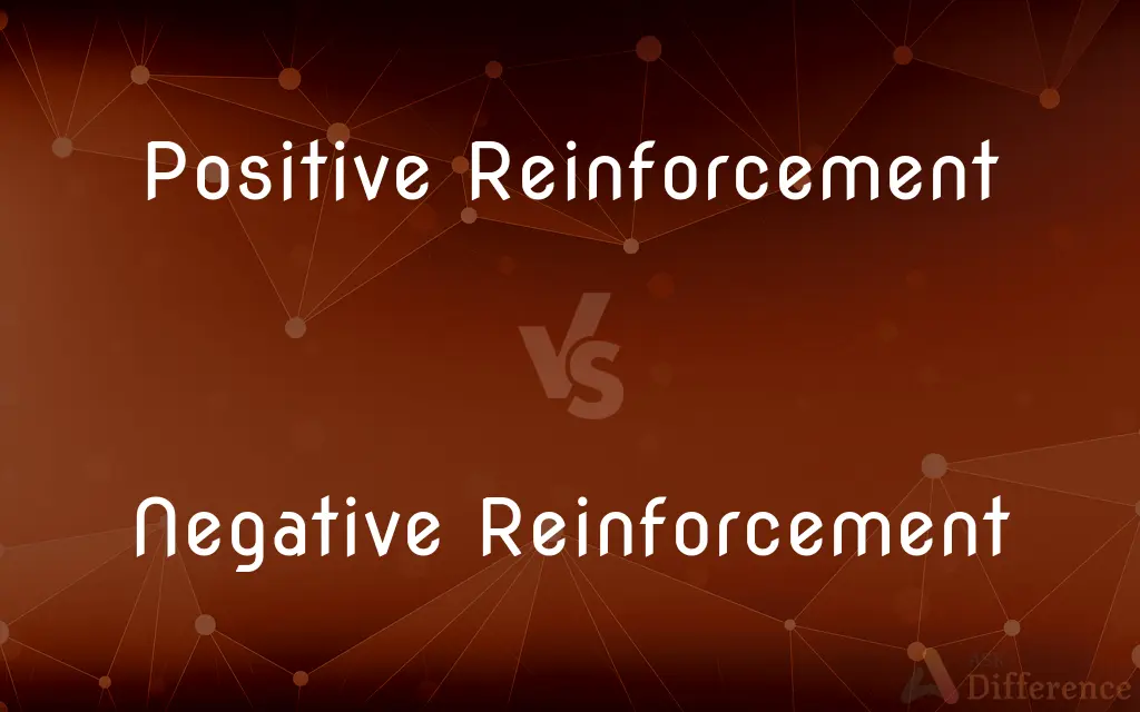 Positive Reinforcement vs. Negative Reinforcement — What's the Difference?