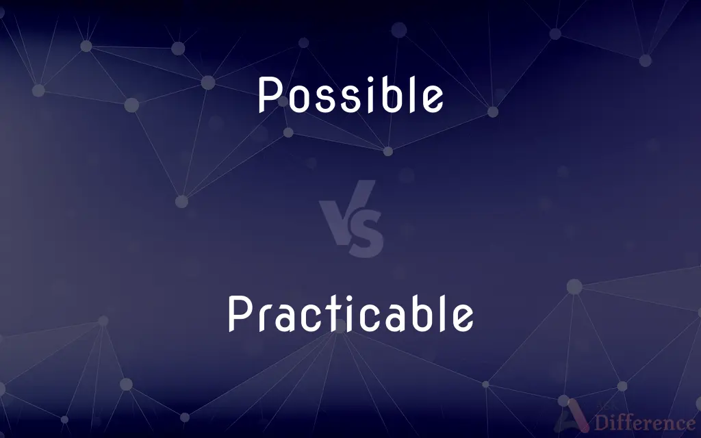 Possible vs. Practicable — What's the Difference?