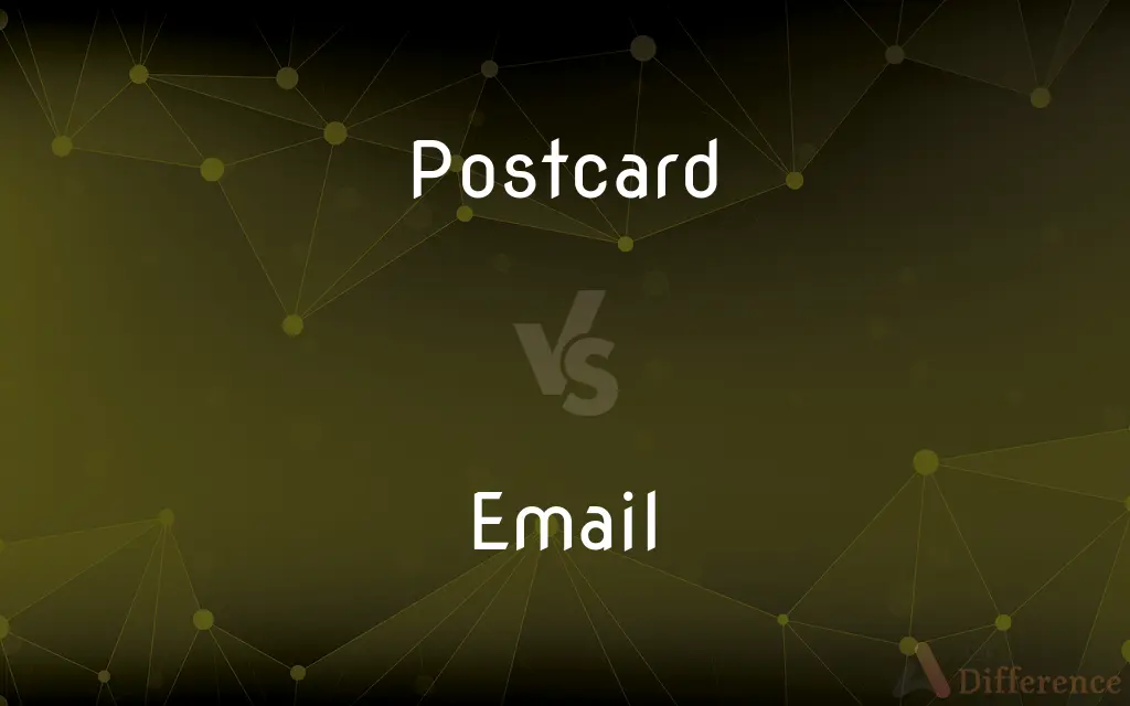 Postcard vs. Email — What's the Difference?