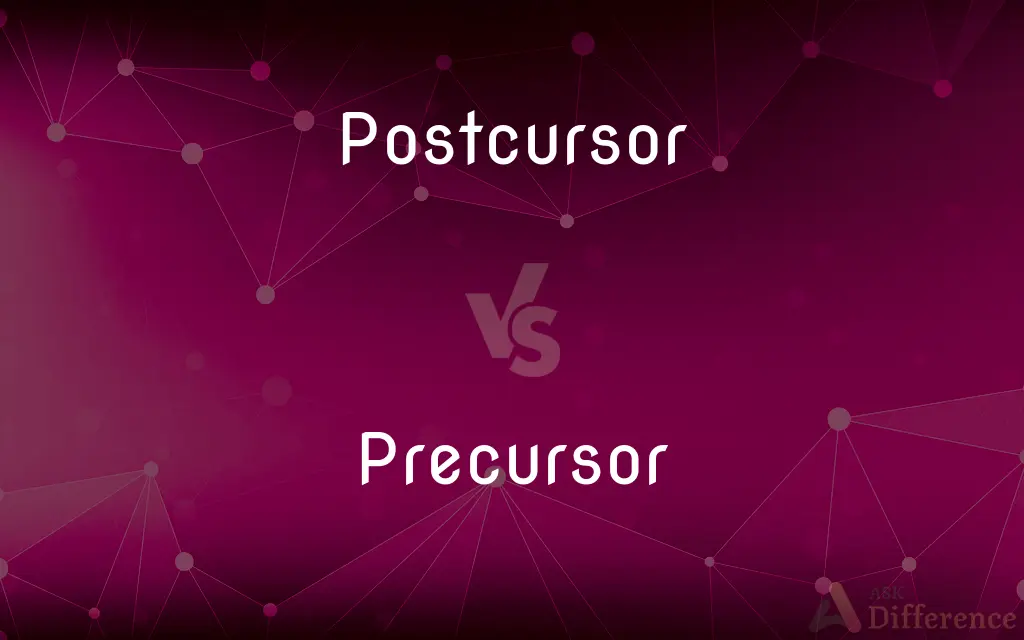 Postcursor vs. Precursor — What's the Difference?