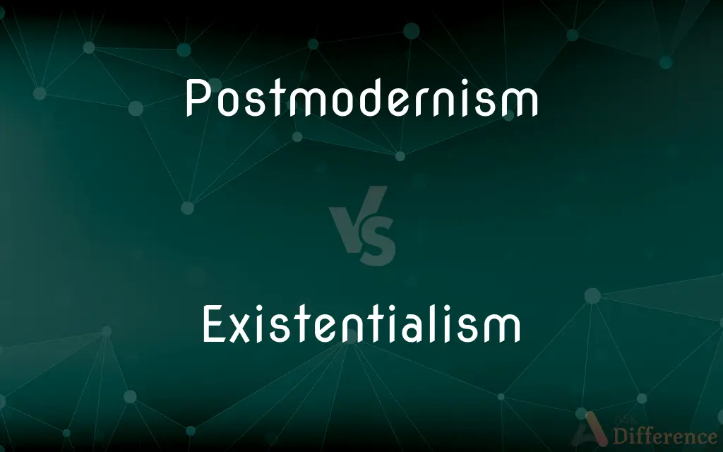 Postmodernism vs. Existentialism — What's the Difference?