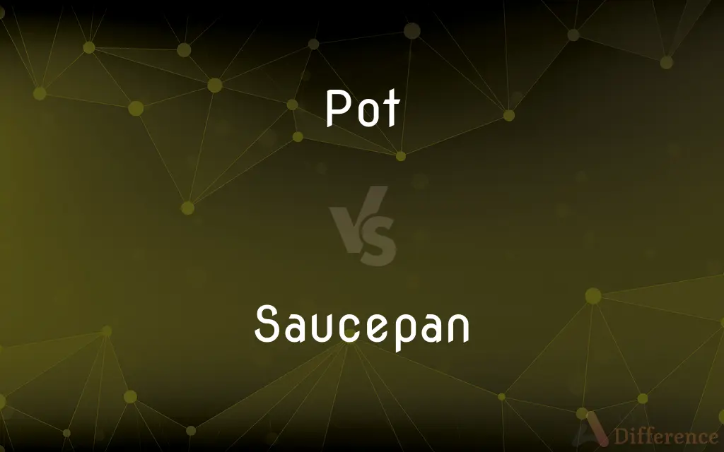 Pot vs. Saucepan — What's the Difference?