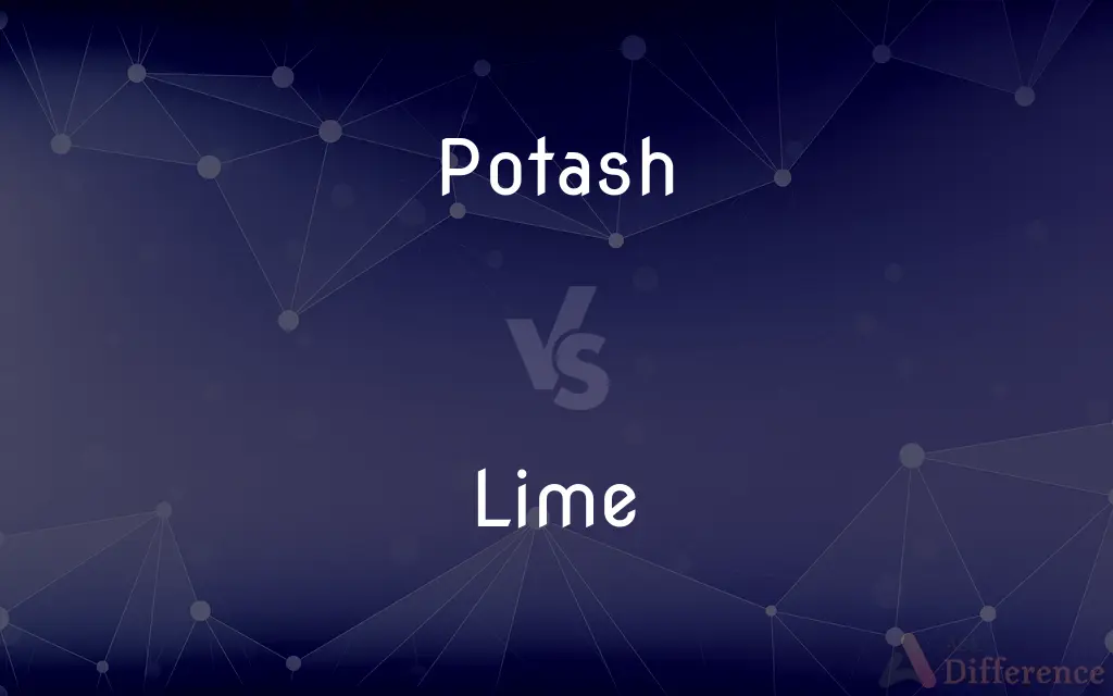 Potash vs. Lime — What's the Difference?