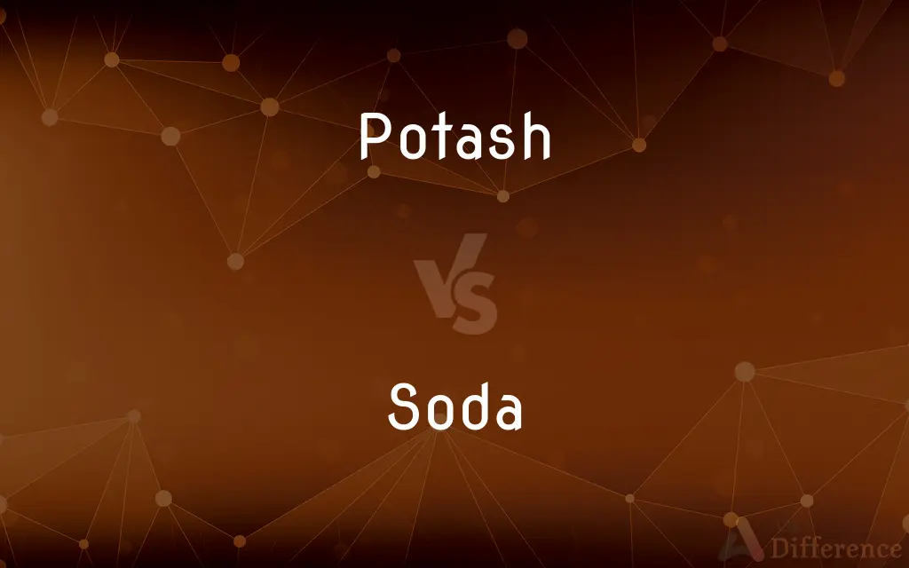 Potash vs. Soda — What's the Difference?