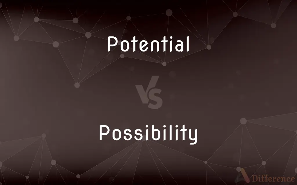 Potential vs. Possibility — What's the Difference?