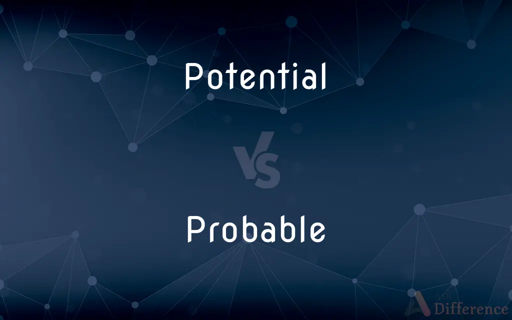 Potential vs. Probable — What's the Difference?
