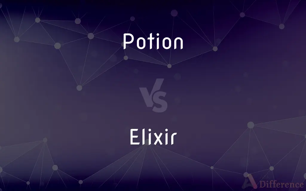 Potion vs. Elixir — What's the Difference?
