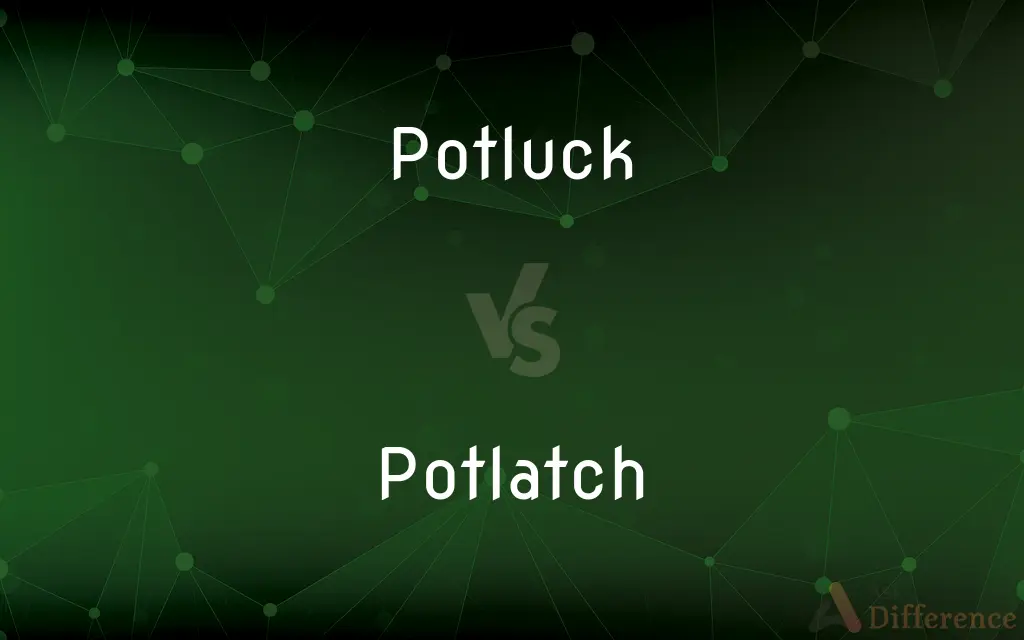 Potluck vs. Potlatch — What's the Difference?