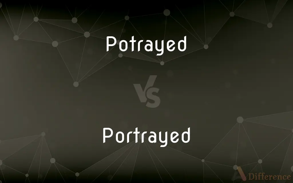 Potrayed vs. Portrayed — Which is Correct Spelling?