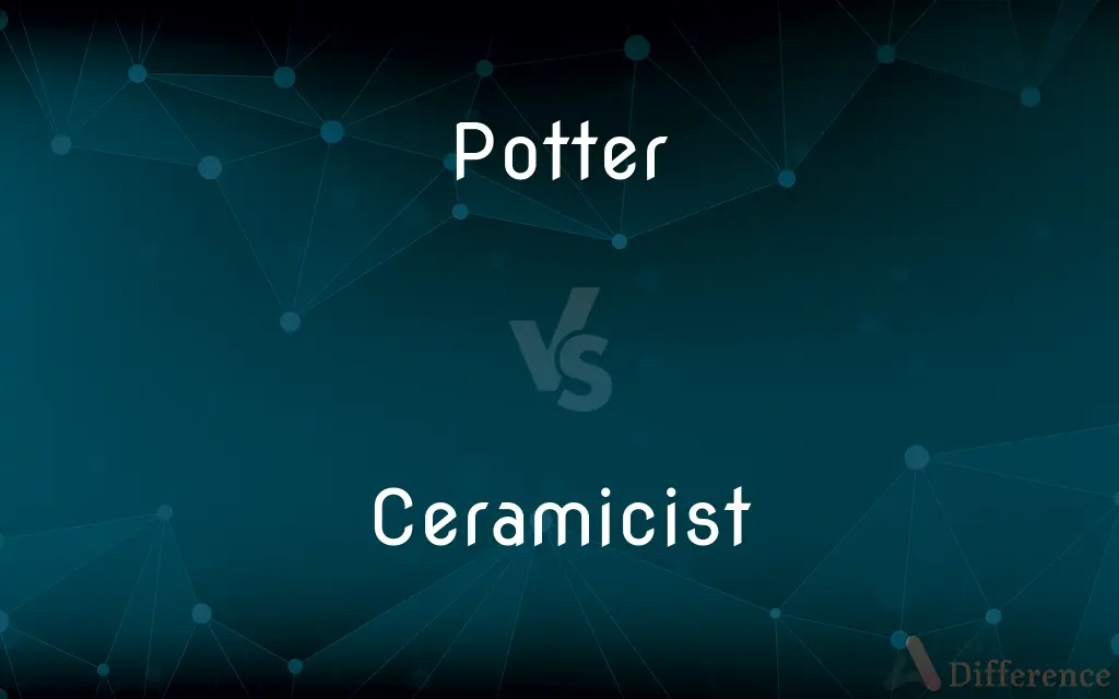 Potter vs. Ceramicist — What's the Difference?