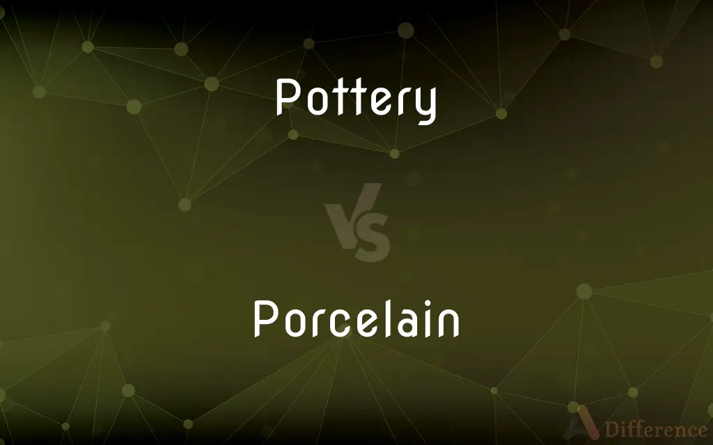 Pottery vs. Porcelain — What's the Difference?