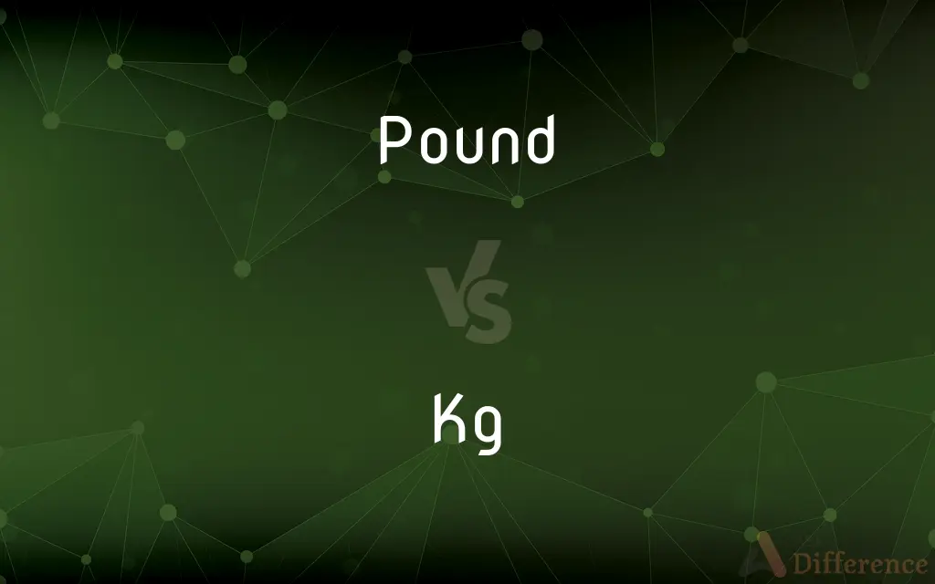 Pound vs. Kg — What's the Difference?