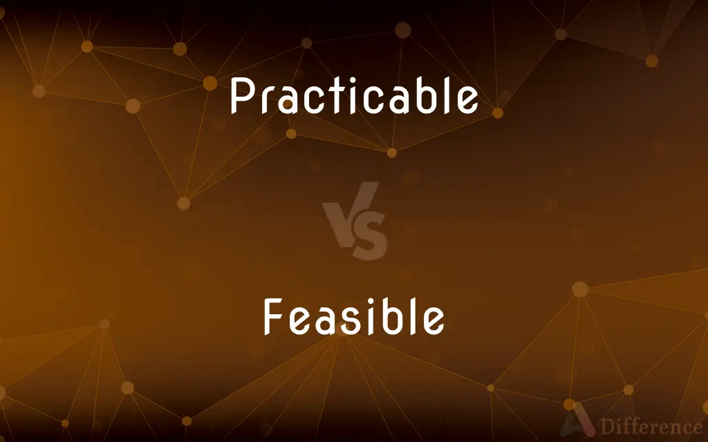 Practicable vs. Feasible — What's the Difference?