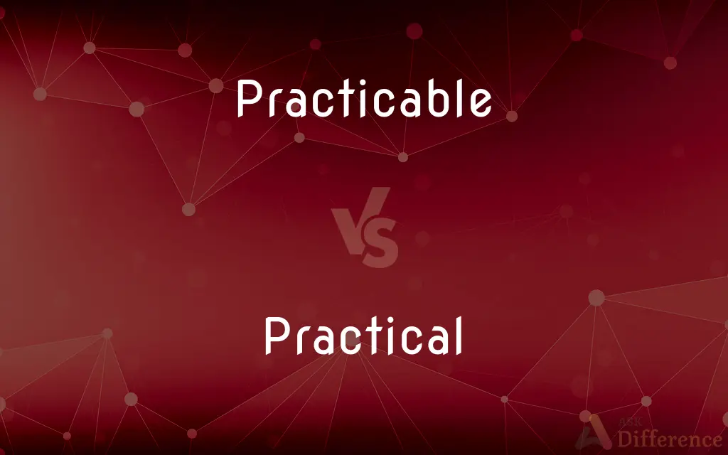 Practicable vs. Practical — What's the Difference?