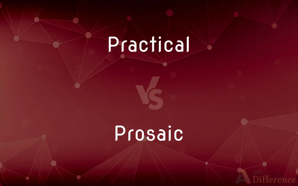 Practical vs. Prosaic — What's the Difference?