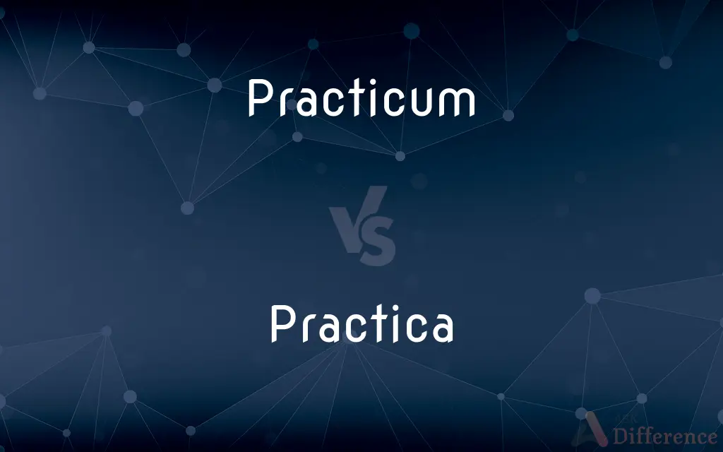 Practicum vs. Practica — Which is Correct Spelling?