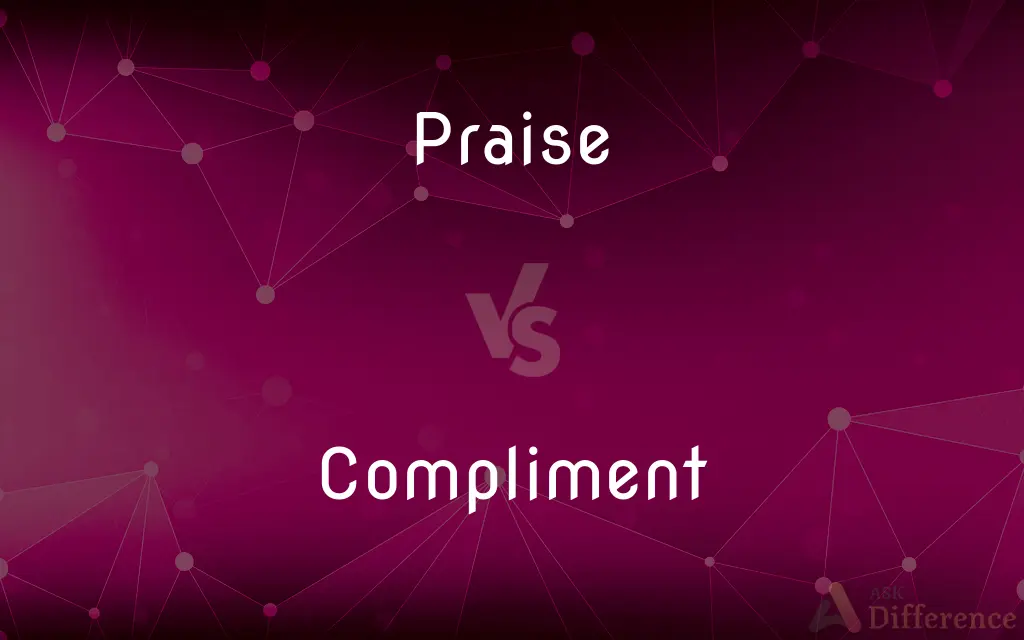 Praise vs. Compliment — What's the Difference?