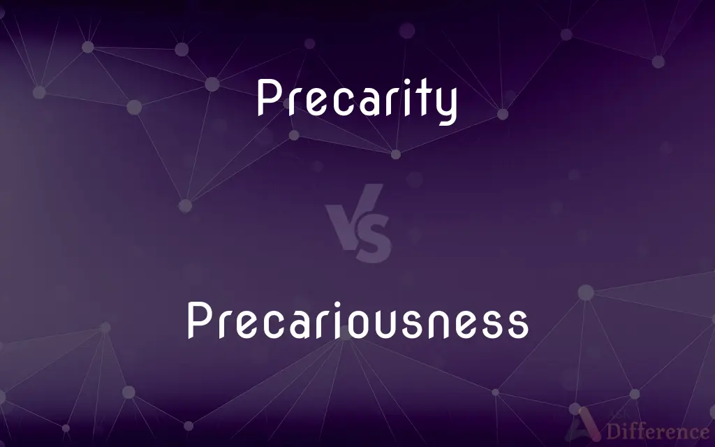 Precarity vs. Precariousness — What's the Difference?