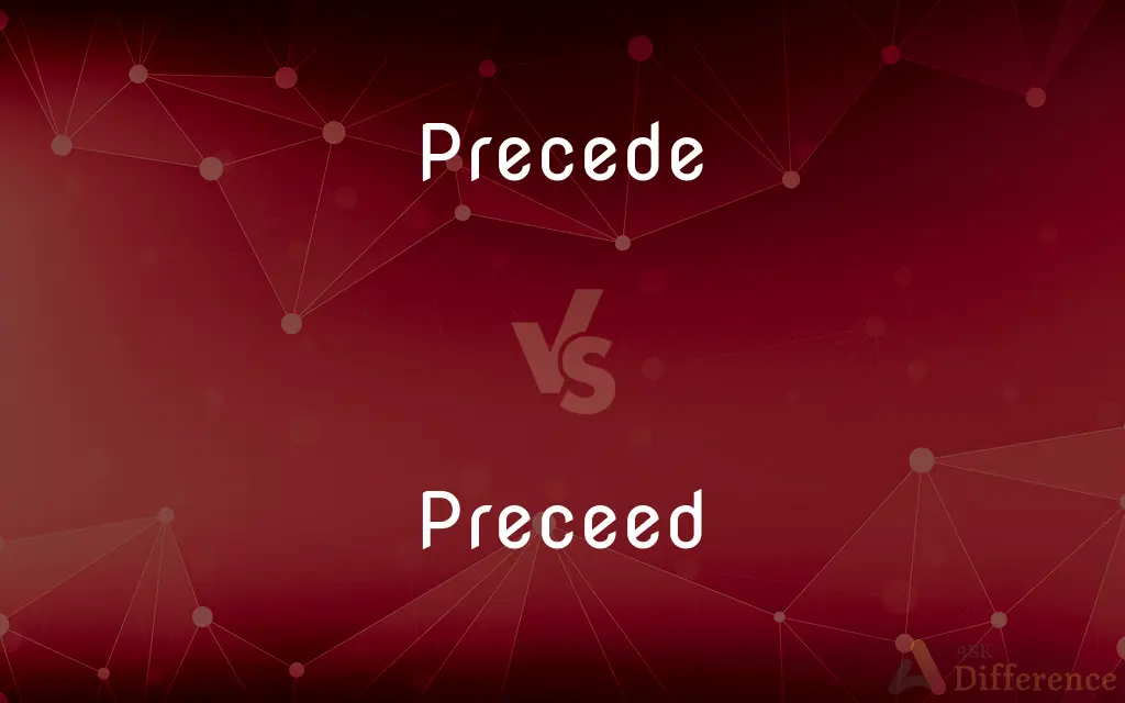 Precede vs. Preceed — Which is Correct Spelling?