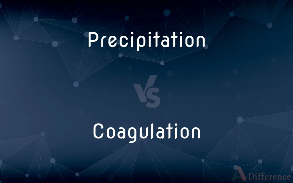 Precipitation vs. Coagulation — What's the Difference?