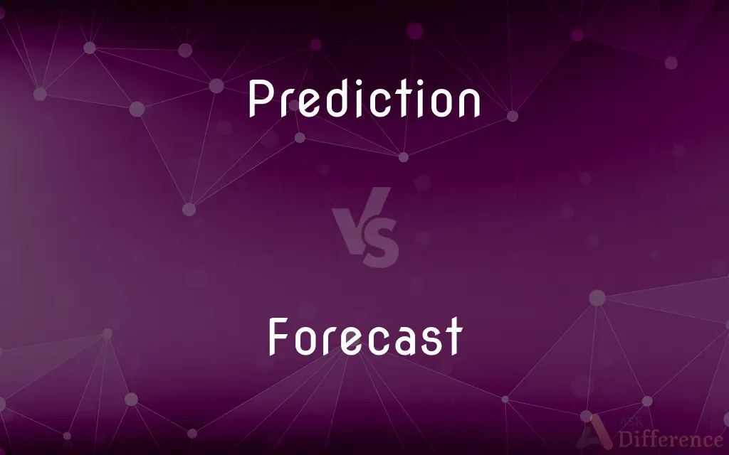 Prediction vs. Forecast — What's the Difference?