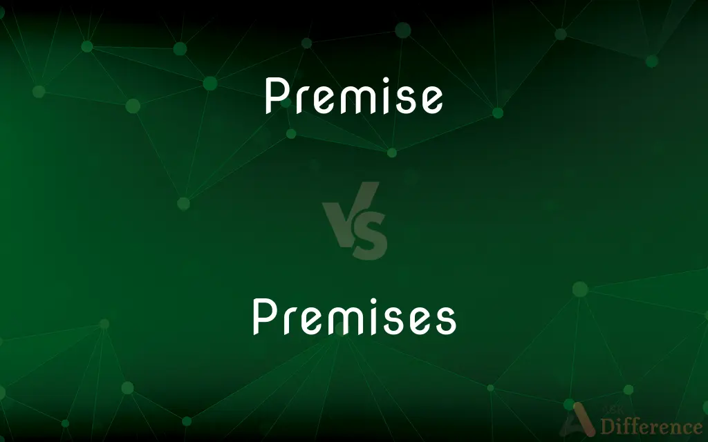 Premise vs. Premises — What's the Difference?