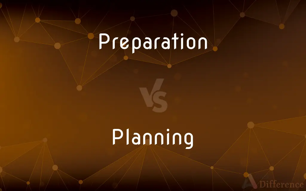 Preparation vs. Planning — What's the Difference?
