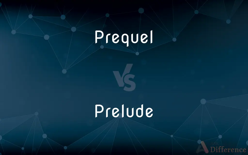 Prequel vs. Prelude — What's the Difference?