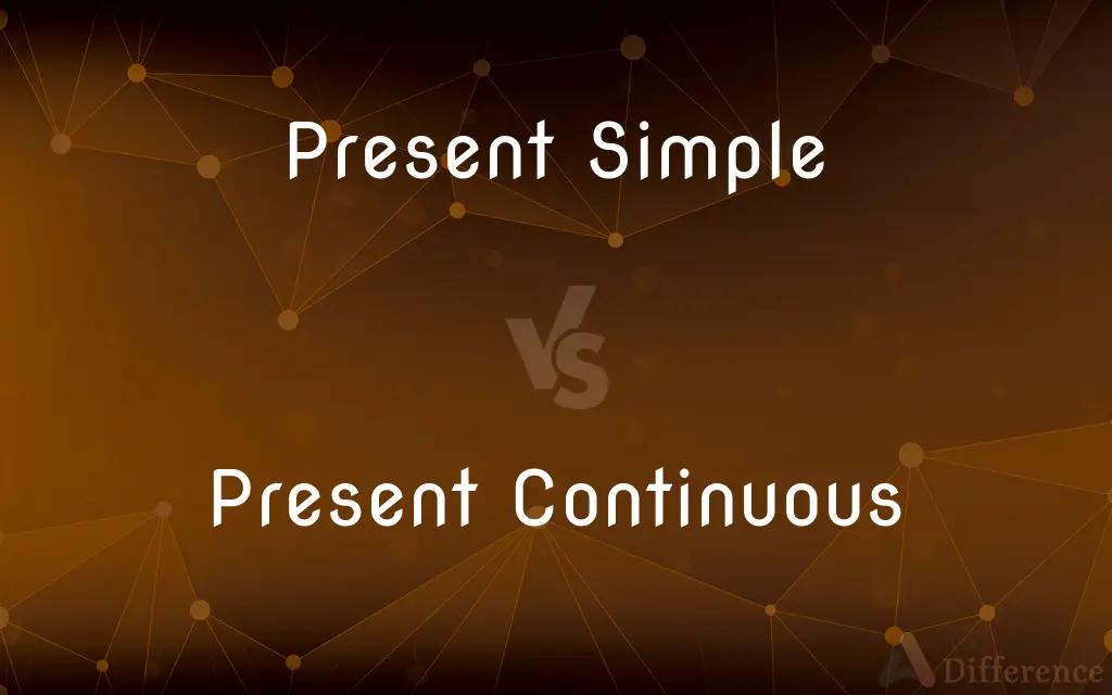 Present Simple vs. Present Continuous — What's the Difference?
