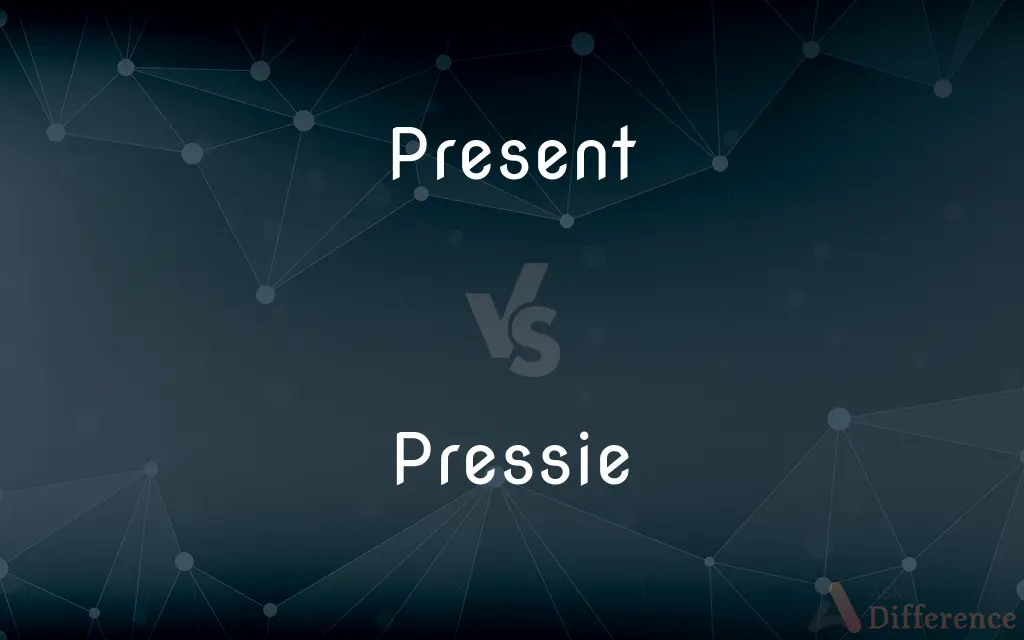 Present vs. Pressie — What's the Difference?