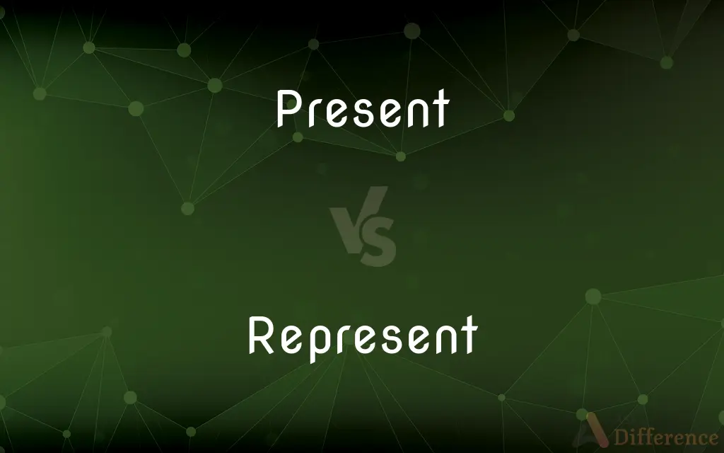 Present vs. Represent — What's the Difference?