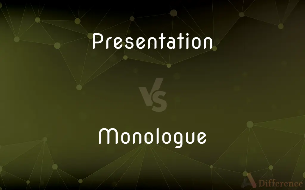 Presentation vs. Monologue — What's the Difference?