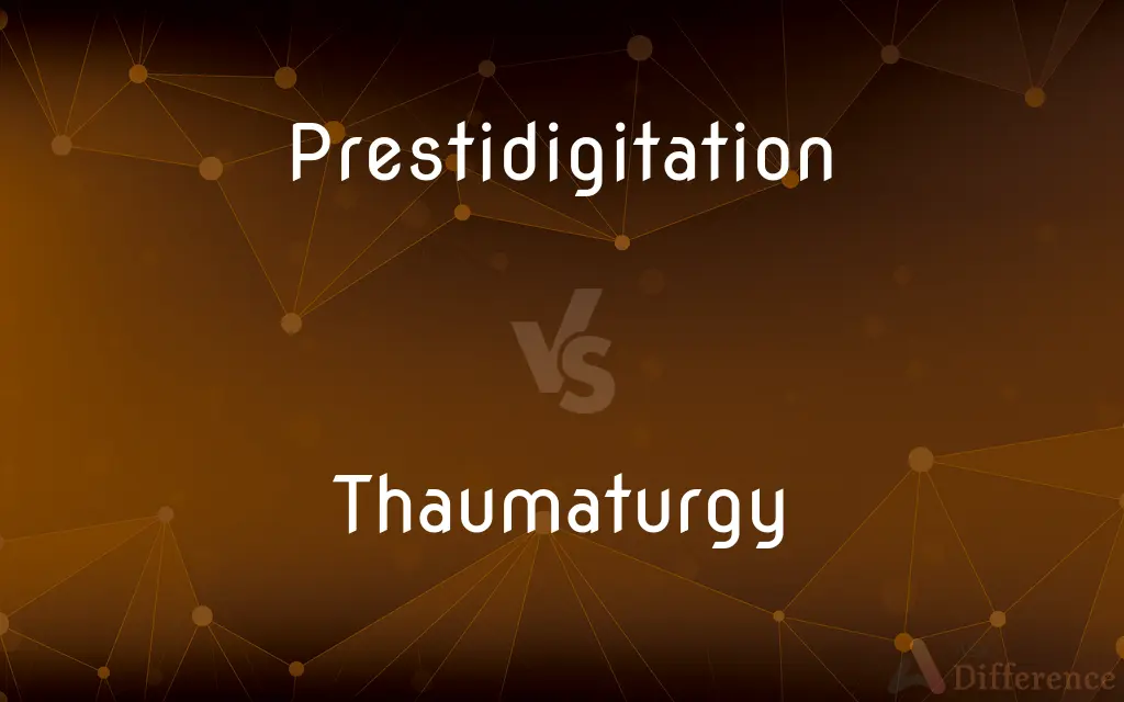 Prestidigitation vs. Thaumaturgy — What's the Difference?